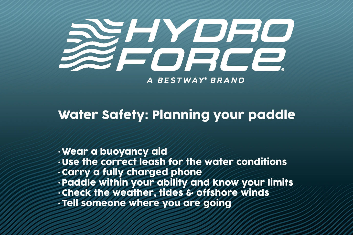 Hydro-Force™ Panorama™ 11ft Inflatable Paddle Board Set