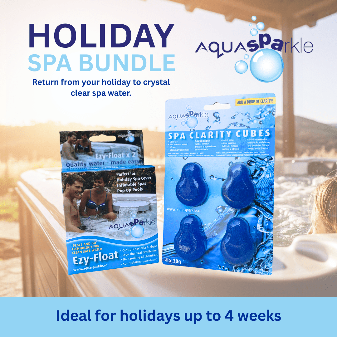 AquaSPArkle Holiday Spa Bundle | Crystal Clear Water While You're Away - New Forest Hot Tubs