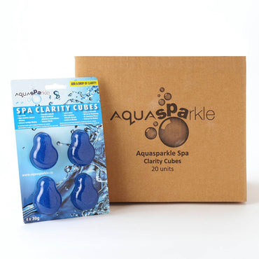 AquaSPArkle Spa Clarity Cubes | Hot Tub Water Clarifier | Pack of 4 - New Forest Hot Tubs