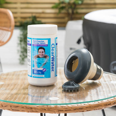Clearwater Multifunction Chlorine Tablets – 1kg | Hot Tub & Pool Sanitiser - New Forest Hot Tubs