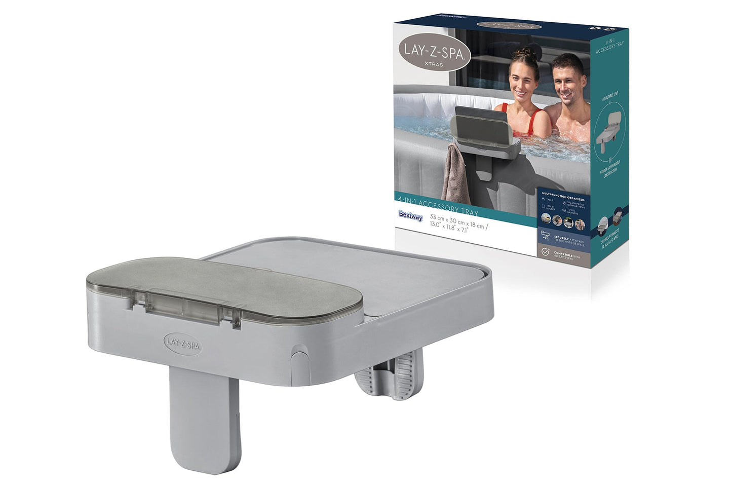Lay - Z - Spa 4 - in - 1 Hot Tub Accessory Tray Table - New Forest Hot Tubs