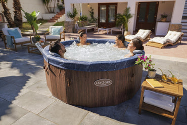 Lay - Z - Spa Toronto Foam Hot Tub (5–7 Person) – Energy Efficient ThermaCore™ UltraFit™ AirJet™ Spa | New Forest Hot Tubs - New Forest Hot Tubs