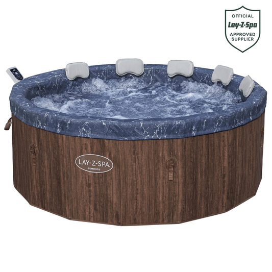 Lay - Z - Spa Toronto Foam Hot Tub (5–7 Person) – Energy Efficient ThermaCore™ UltraFit™ AirJet™ Spa | New Forest Hot Tubs - New Forest Hot Tubs