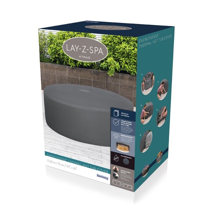 Lay - Z - Spa® X Large Thermal Cover 216cm x 80cm – Free Next Day UK Delivery - New Forest Hot Tubs