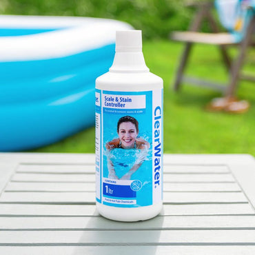 1L Clearwater Scale & Stain Controller – Hot Tub & Pool Descaler - New Forest Hot Tubs