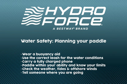 Hydro-Force™ Panorama™ 11ft Inflatable Paddle Board Set