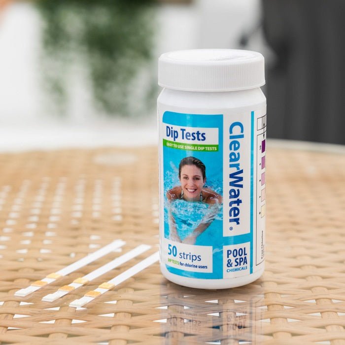 ClearWater® 3 - in - 1 Hot Tub Test Strips – 50 Pack - New Forest Hot Tubs