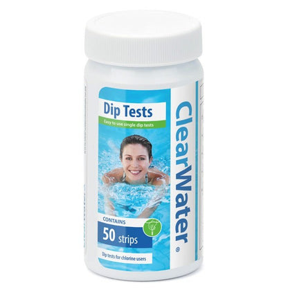 ClearWater® 3 - in - 1 Hot Tub Test Strips – 50 Pack - New Forest Hot Tubs