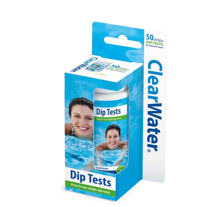ClearWater® 3 - in - 1 Hot Tub Test Strips – 50 Pack - New Forest Hot Tubs