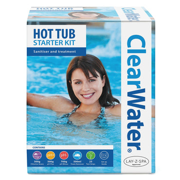 Clearwater Hot Tub Chemical Starter Kit | Spa Water Care Essentials - New Forest Hot Tubs