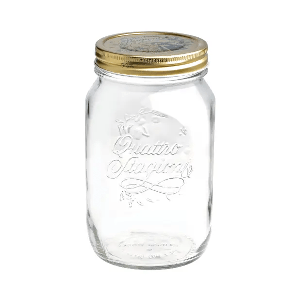 Glassware UK - Quattro Stagioni Glass Containter - 1L - New Forest Hot Tubs