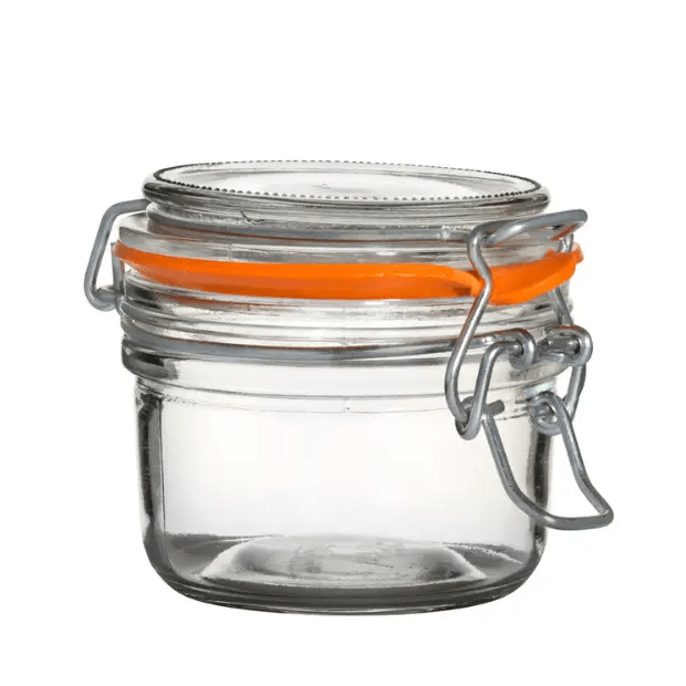 Glassware UK - Terrine Glass Jar - 125ml: Utopia / 125ml / H 10cm x W 12cm - New Forest Hot Tubs