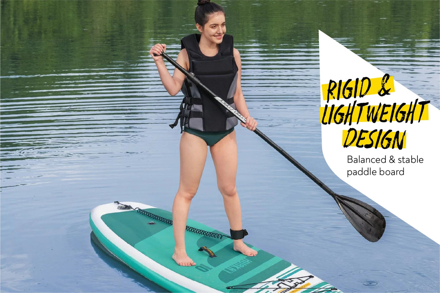Hydro-Force™ HuaKa’i 10ft Inflatable Paddle Board Set | All-Round SUP Package - New Forest Hot Tubs