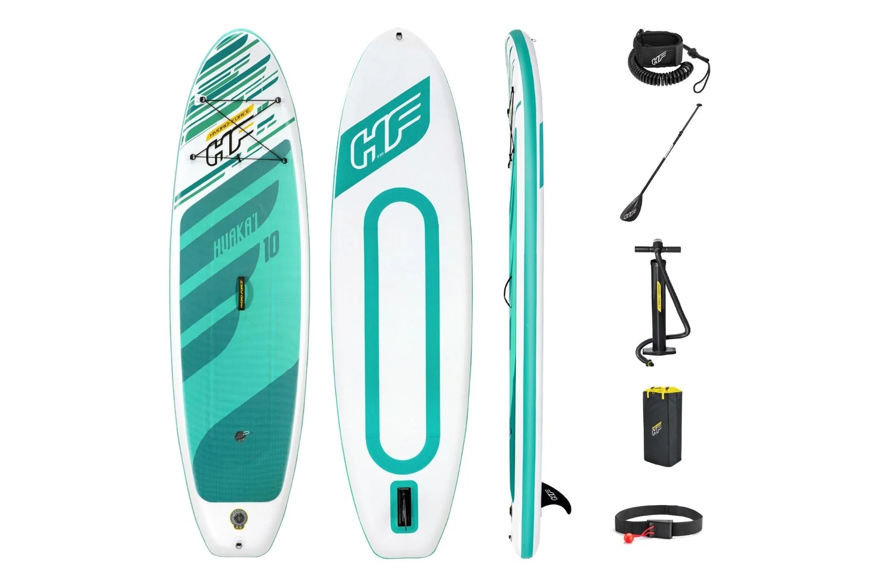 Hydro-Force™ HuaKa’i 10ft Inflatable Paddle Board Set | All-Round SUP Package - New Forest Hot Tubs