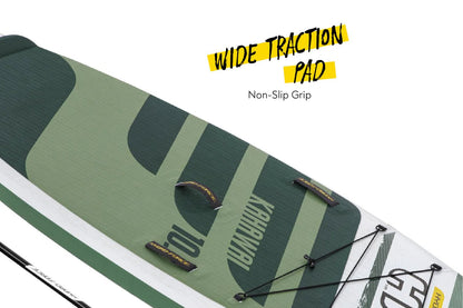 Hydro - Force™ Kahawai™ 10ft 2” Inflatable Paddle Board SUP Set – Free UK Delivery - New Forest Hot Tubs