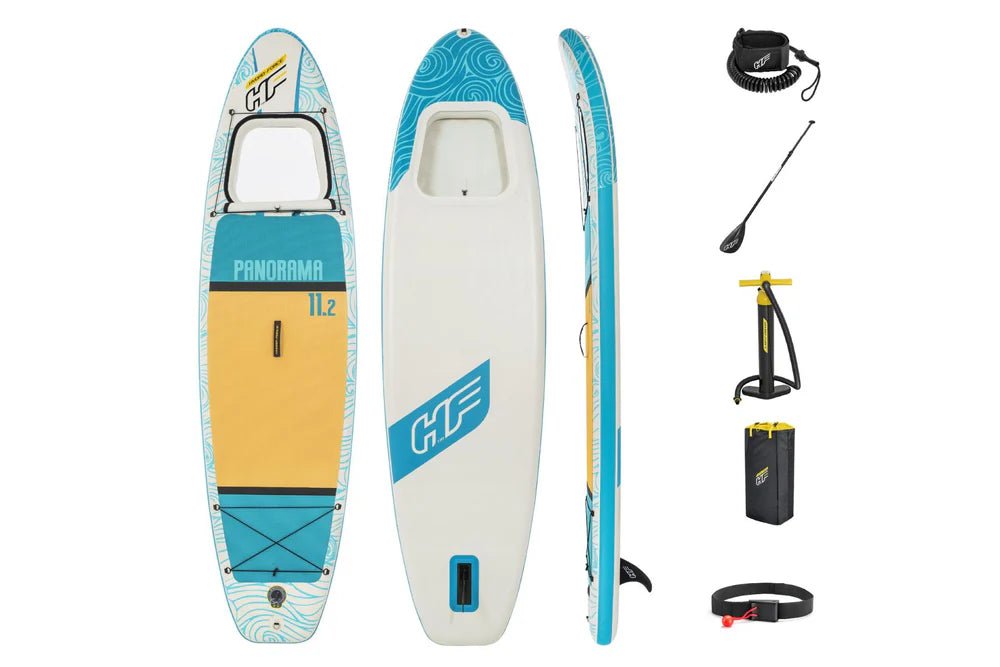 Hydro - Force™ Panorama™ 11ft Inflatable Paddle Board Set - New Forest Hot Tubs