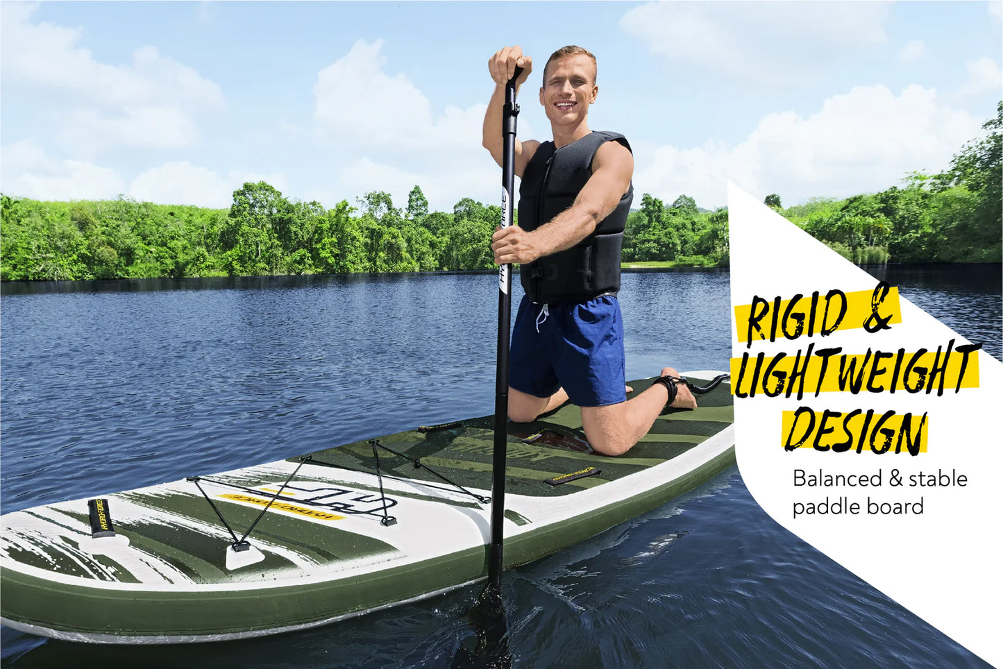 Hydro-Force™ Kahawai™ 10ft 2” Inflatable Paddle Board SUP Set – Free UK Delivery