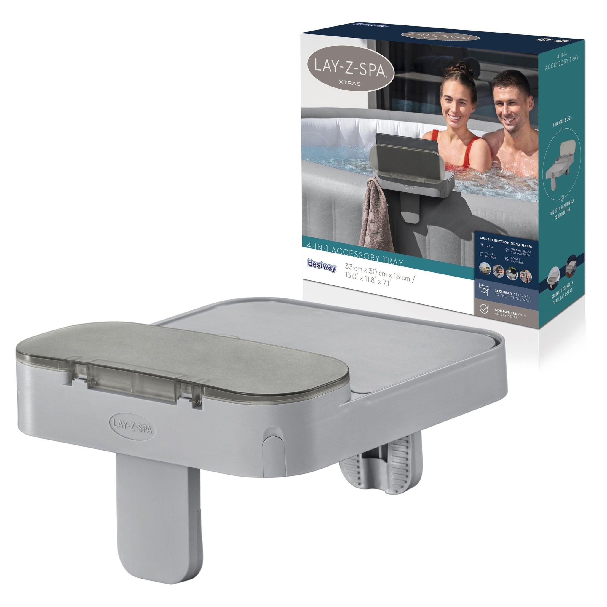 Lay-Z-Spa 4-in-1 Hot Tub Accessory Tray Table – New Forest Hot Tubs