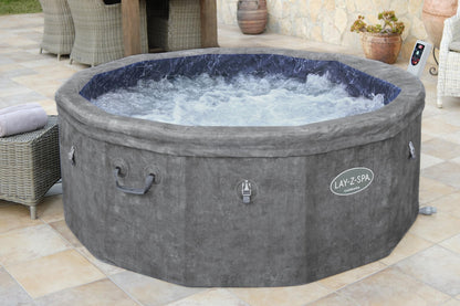 Lay - Z - Spa Carrara Foam Hot Tub (4–6 Person) – Energy Efficient ThermaCore™ Spa | New Forest Hot Tubs - New Forest Hot Tubs