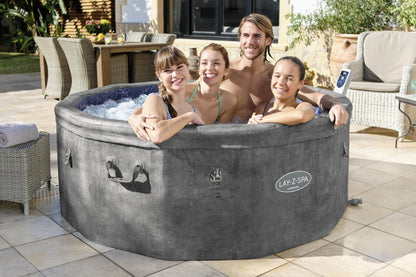 Lay - Z - Spa Carrara Foam Hot Tub (4–6 Person) – Energy Efficient ThermaCore™ Spa | New Forest Hot Tubs - New Forest Hot Tubs
