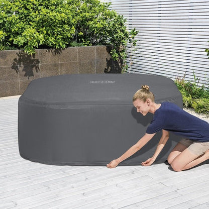 Lay - Z - Spa® Small Square Thermal Cover 180cm x 180cm x 71cm – Free Next Day UK Delivery - New Forest Hot Tubs