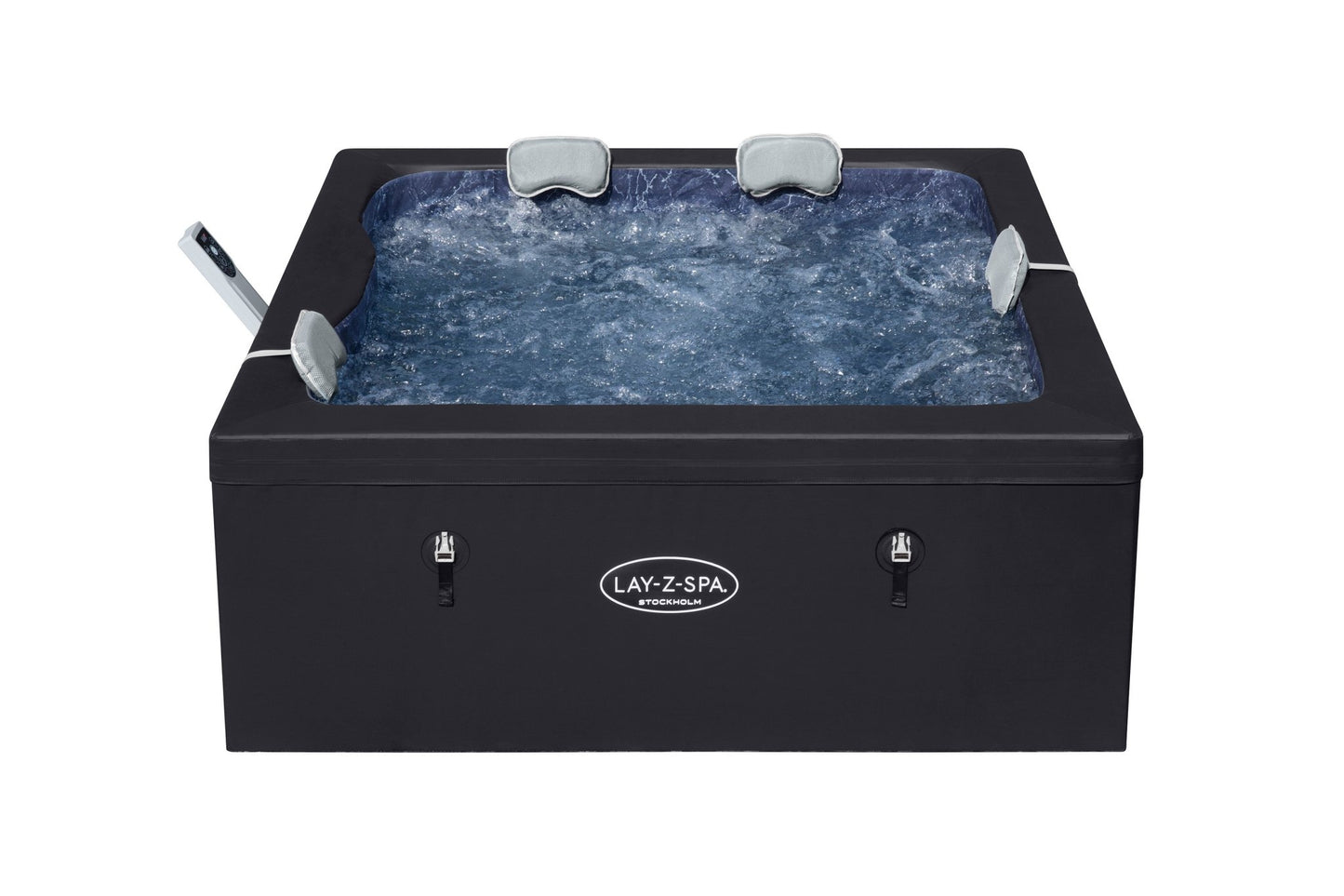 Lay - Z - Spa Stockholm Foam Hot Tub (4 - 6 Person) – Energy Efficient ThermaCore™ UltraFit™ AirJet™ Spa | New Forest Hot Tubs - New Forest Hot Tubs