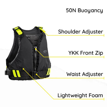 Osprey Adult Buoyancy Aid – Black – Large - New Forest Hot Tubs