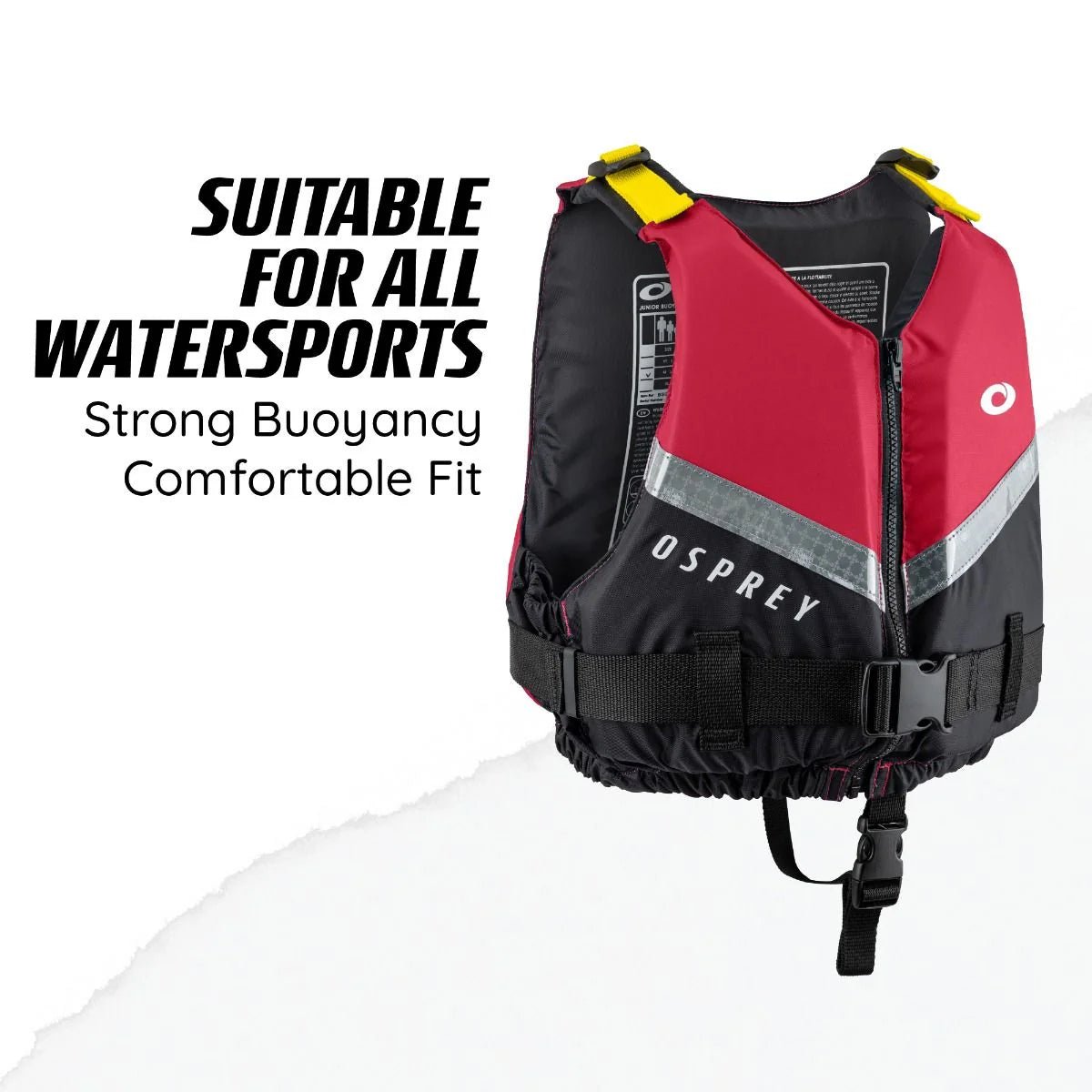 Osprey Junior Buoyancy Aid – Red M/L - New Forest Hot Tubs