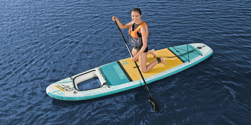 Hydro-Force™ Panorama™ 11ft Inflatable Paddle Board Set