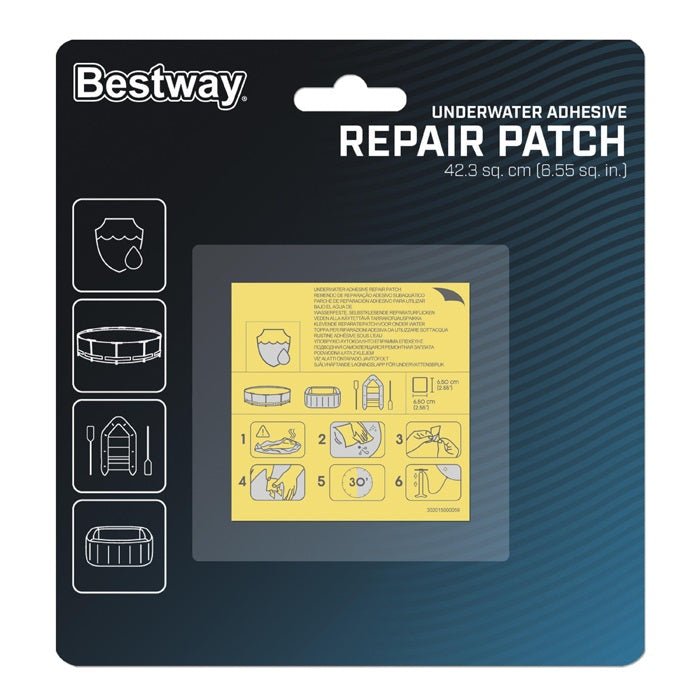 Underwater Adhesive Repair Patch (Pack of 10) - New Forest Hot Tubs
