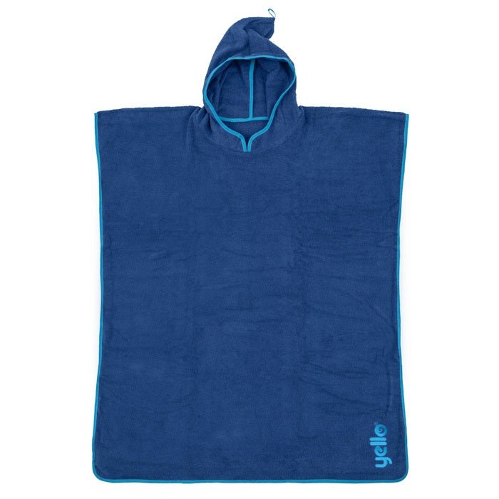 Yello Adult Poncho – Blue | Perfect for Hot Tub Use - New Forest Hot Tubs